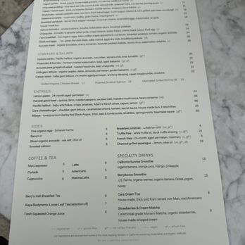 Cara Restaurant - New American Near Me - Los Angeles, California