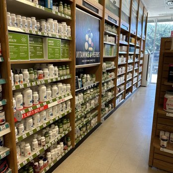 GNC - shelves of vitamin supplements in a store - Health Markets Near Me - Shreveport, Louisiana