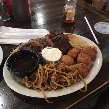 Wubba's BBQ Shack - My half of the combo. Loved the corn fritters. - Barbeque Near Me - Klamath Falls, Oregon Wubba's BBQ Shack - My half of the combo. Loved the corn fritters. - Barbeque Near Me - Klamath Falls, Oregon