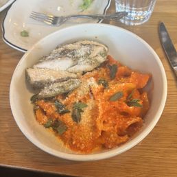 Vodka Pasta with added chicken