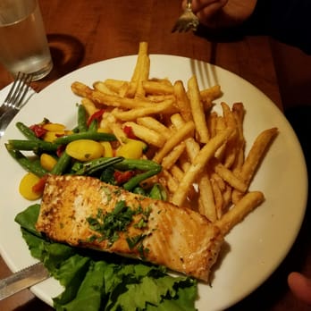 GoodFella's Cafe - The Salmon Fillet with French fries! - Breakfast & Brunch Near Me - Corona, California