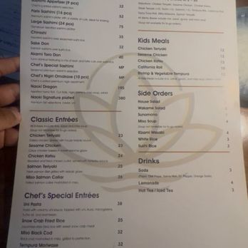 Naoki - Menu October 2025 - Sushi Bars Near Me - Sacramento, California Naoki - Menu October 2025 - Sushi Bars Near Me - Sacramento, California