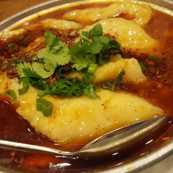 Sichuan Impression - Boiled Fish in Red Chili Oil, yum - Szechuan Near Me - Alhambra, California