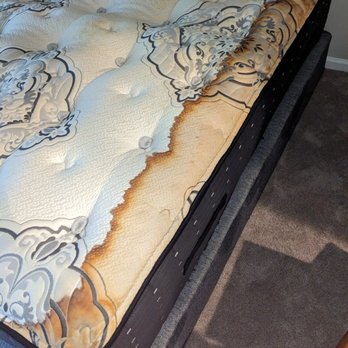 All My Sons Moving & Storage - The picture of the entire mattress and what happened to it after it got drug through the mud - Self Storage Near Me - Fishers, Indiana