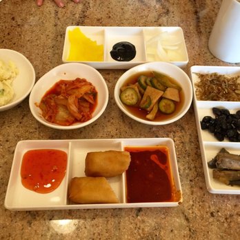 Korean Chili - Traditional banchan side dishes. - Korean Near Me - Tulare, California Korean Chili - Traditional banchan side dishes. - Korean Near Me - Tulare, California