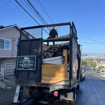 A1 Hauling - Full truck! Organized chaos! - Junk Removal & Hauling Near Me
