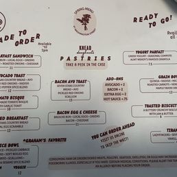Menu (April 2025) Menu (April 2025)
