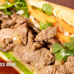 Lemongrass Beef Banh Mi