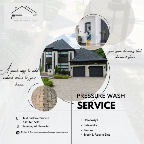 PRESSURE MAKES DIAMONDS WASH Lewisville, Texas Pressure Washers Phone Number Yelp