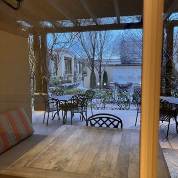 Hotel Albuquerque at Old Town - Secluded seating outdoor patio - Hotels Near Me - Albuquerque, New Mexico