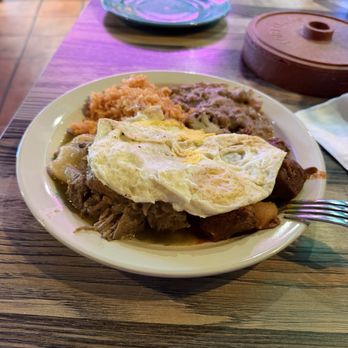 Chonitos Mexican Restaurant - Chile Verde, Chile Colorado with 2 eggs over easy on top - Mexican Near Me - Alhambra, California Chonitos Mexican Restaurant - Chile Verde, Chile Colorado with 2 eggs over easy on top - Mexican Near Me - Alhambra, California