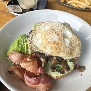 Hole In The Wall - Mushroom toast - Australian Near Me - Brooklyn, New York Hole In The Wall - Mushroom toast - Australian Near Me - Brooklyn, New York