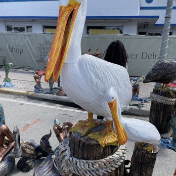 The Delray Affair - A wood carving of a pelican - Festivals Near Me - Delray Beach, Florida The Delray Affair - A wood carving of a pelican - Festivals Near Me - Delray Beach, Florida