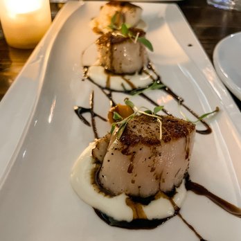 La Cosecha Bar + Restaurant - Pan Seared Scallops - Spanish Near Me - Paso Robles, California