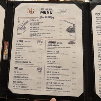 Ngon - Menu - Vietnamese Near Me - Garden Grove, California