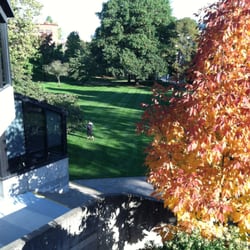 University of Oregon School of Journalism & Communication - A view of the campus for the EMU building.