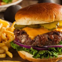 Precious Cafe - Fresh Mouthwatering Angus Cheeseburger