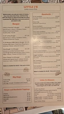 Menu photo 5 Little J's Concord Concord, CA Menu photo 5 Little J's Concord Concord, CA