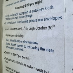 Mariner Park - Some info about camping at Mariner Park.