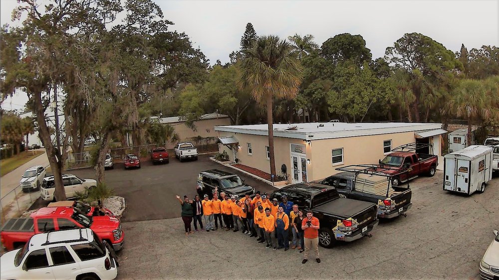 Slide of Len's Roofing