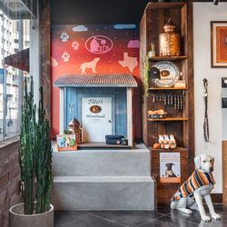 Love, Tito's - Dogs are always welcome at the store. Pick up a new collar, leash, and dog toy, then snap a photo at our doggy photo booth.