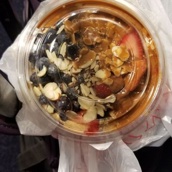 Jamba - This is my bowl that the lady out way too much almond butter on. - Juice Bars & Smoothies Near Me - Jamaica, New York Jamba - This is my bowl that the lady out way too much almond butter on. - Juice Bars & Smoothies Near Me - Jamaica, New York
