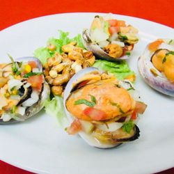 Sabores del Peru - Chorito a la Chalaca