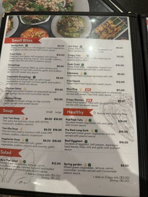 Menu photo 6 Barn Thai Restaurant Shelton, CT
