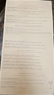 Menu photo 4 Brown Palace Coffee & Tea Denver, CO