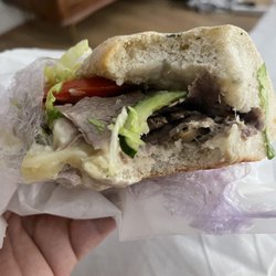 Alternative Tuck Shop - Partially eaten sandwich