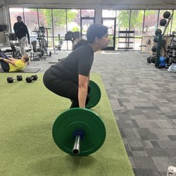 Dnbcoaching - My client getting stronger with good and safe form!