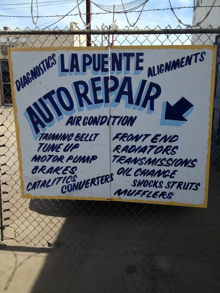 La Puente Auto Service, La Puente Roadtrippers