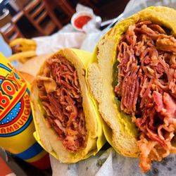 Tomboy's Chiliburgers - N.Y. Style Pastrami Sandwich