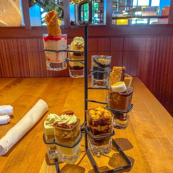 Seasons 52 - Verity of desserts - New American Near Me - Indianapolis, Indiana Seasons 52 - Verity of desserts - New American Near Me - Indianapolis, Indiana