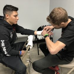 Childress Brazilian Jiu-Jitsu Academy - Getting ready for the fight