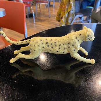 Bernbaum's - Cheetah Table marker - Bagels Near Me - Fargo, North Dakota