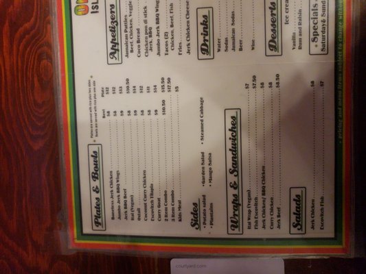 Menu photo 7 One Love Island Cuisine Oceanside, CA