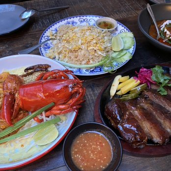 Wayla - Lobster pad thai, ribs, crab fried rice, and beef brisket penang - Thai Near Me - New York, New York Wayla - Lobster pad thai, ribs, crab fried rice, and beef brisket penang - Thai Near Me - New York, New York