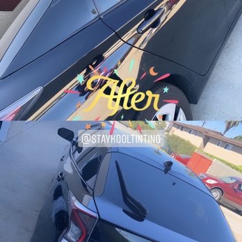 Stay Kool Tinting - My Prius after our tint job! 35% ceramic tint in the front windows and 20% in the back! - Home Window Tinting Near Me - Fullerton, California Stay Kool Tinting - My Prius after our tint job! 35% ceramic tint in the front windows and 20% in the back! - Home Window Tinting Near Me - Fullerton, California