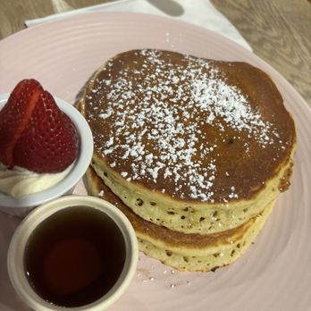 Over Easy Kitchen - Lemon Ricotta Pancakes - Salad Near Me - Holmdel, New Jersey