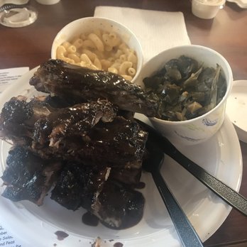 My Mama's Kitchen - Jerk baby back ribs, greens Mac and Cheese! - Barbeque Near Me - Norfolk, Virginia