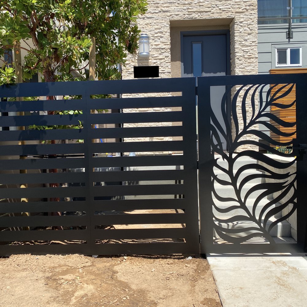 They printed this custom gate and fence for us! They printed this custom gate and fence for us!
