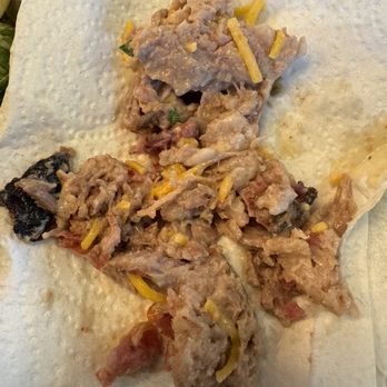 R&R BBQ - This is suppose to be brisket. Looks more like a sick dog left it on the lawn. - Barbeque Near Me - South Jordan, Utah R&R BBQ - This is suppose to be brisket. Looks more like a sick dog left it on the lawn. - Barbeque Near Me - South Jordan, Utah