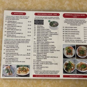Pho & Grill - 4.19.25 menu with updated prices - Vietnamese Near Me - Colorado Springs, Colorado Pho & Grill - 4.19.25 menu with updated prices - Vietnamese Near Me - Colorado Springs, Colorado