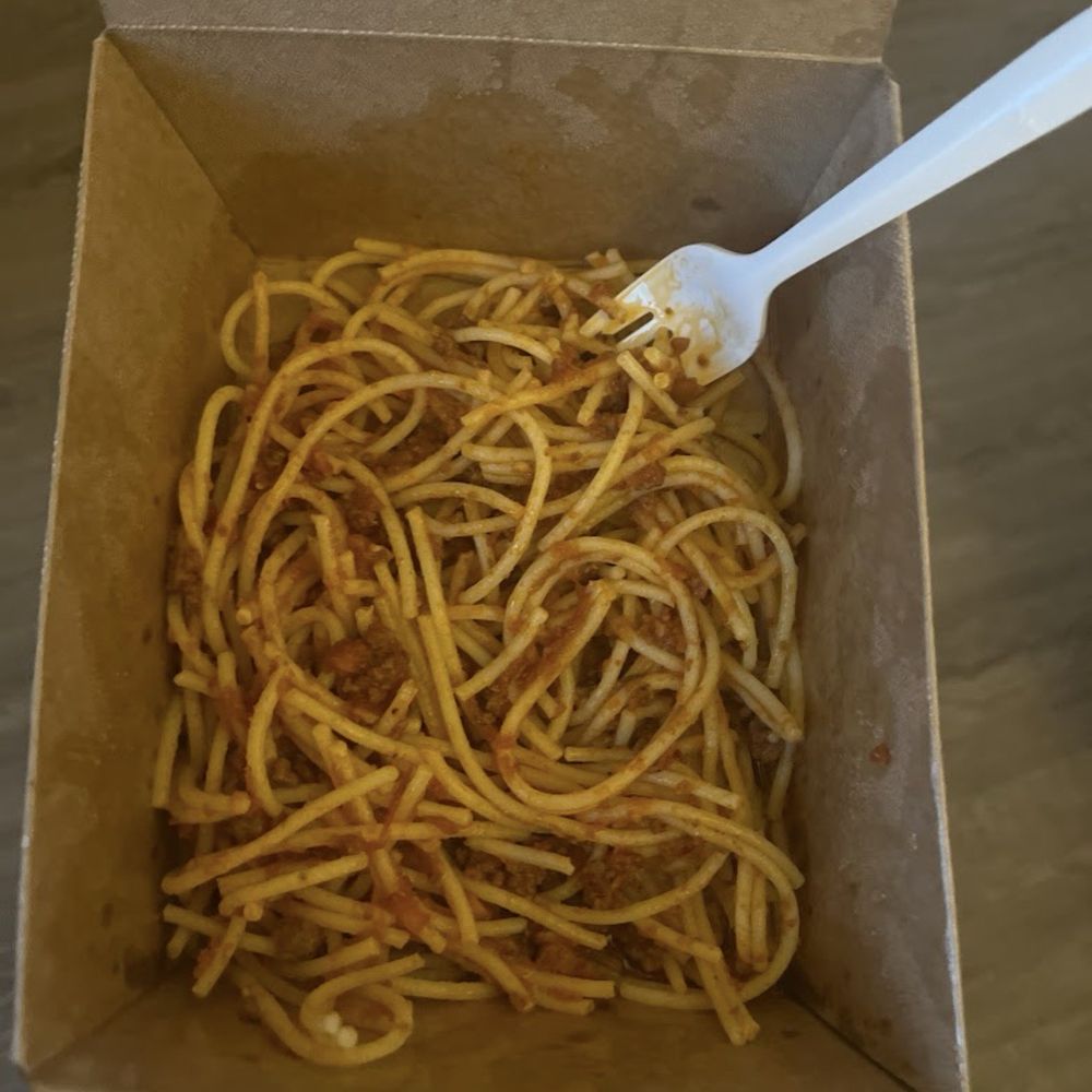 Gluten free Fettuccine Bolognese