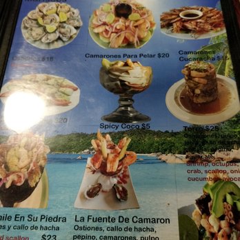 Camaron De Sinaloa - Menu - Seafood Near Me - San jose, California Camaron De Sinaloa - Menu - Seafood Near Me - San jose, California
