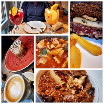 Serafina - Great luncheon featuring duck confit risotto. - Tapas Bars Near Me - Madrid, M Serafina - Great luncheon featuring duck confit risotto. - Tapas Bars Near Me - Madrid, M