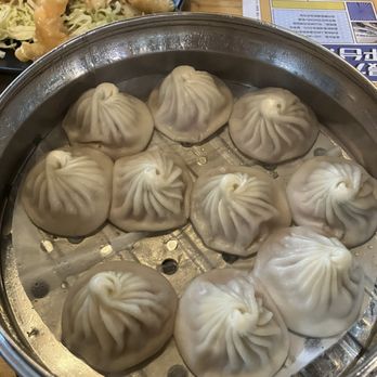 Mama Lu's Dumpling House - Soup 1. / Juicy Pork Dumplings (10) - Dim Sum Near Me - Tustin, California Mama Lu's Dumpling House - Soup 1. / Juicy Pork Dumplings (10) - Dim Sum Near Me - Tustin, California