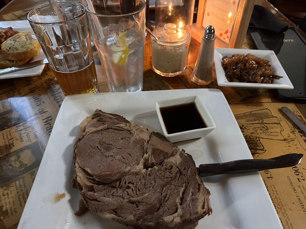 Food from The Beefeaters Restaurant