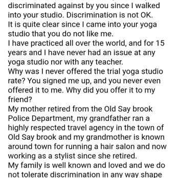 Sweatfluence - My response.. - Yoga Near Me - Old Saybrook, Connecticut Sweatfluence - My response.. - Yoga Near Me - Old Saybrook, Connecticut